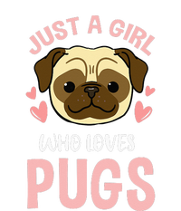 Just A Girl Who Loves Pugs Toddler Hoodie