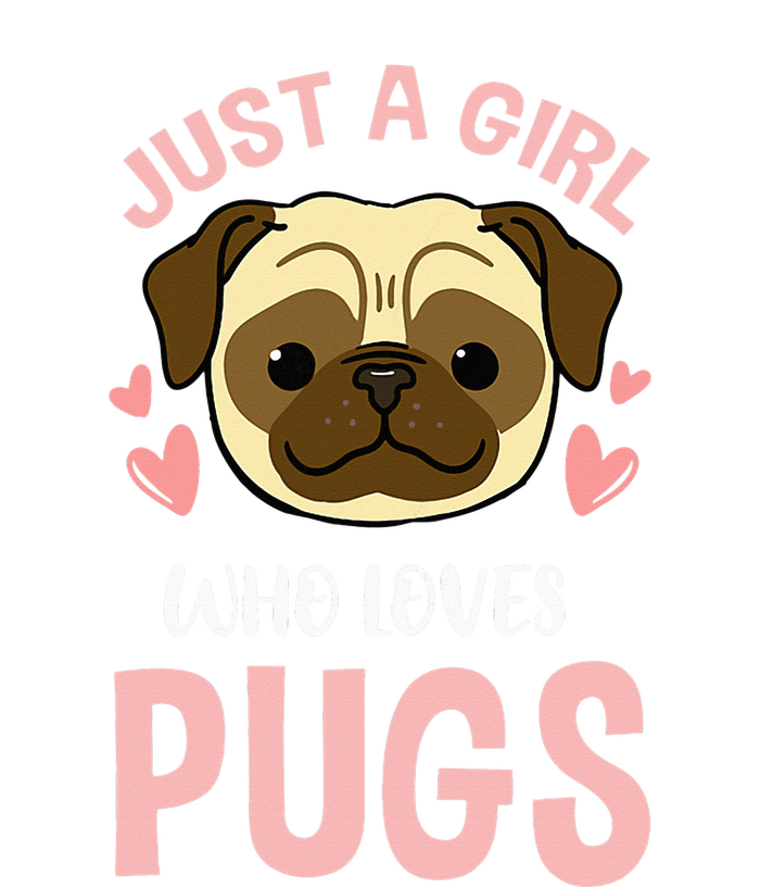 Just A Girl Who Loves Pugs Toddler Hoodie