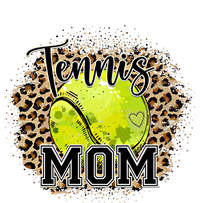 Tennis Mom Leopard Tennis Lovers Mother's Day Cute Gift Premium T-Shirt