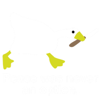 Goose Duck Peace Was Never An Option Animal Lovers Gift Toddler Long Sleeve Shirt