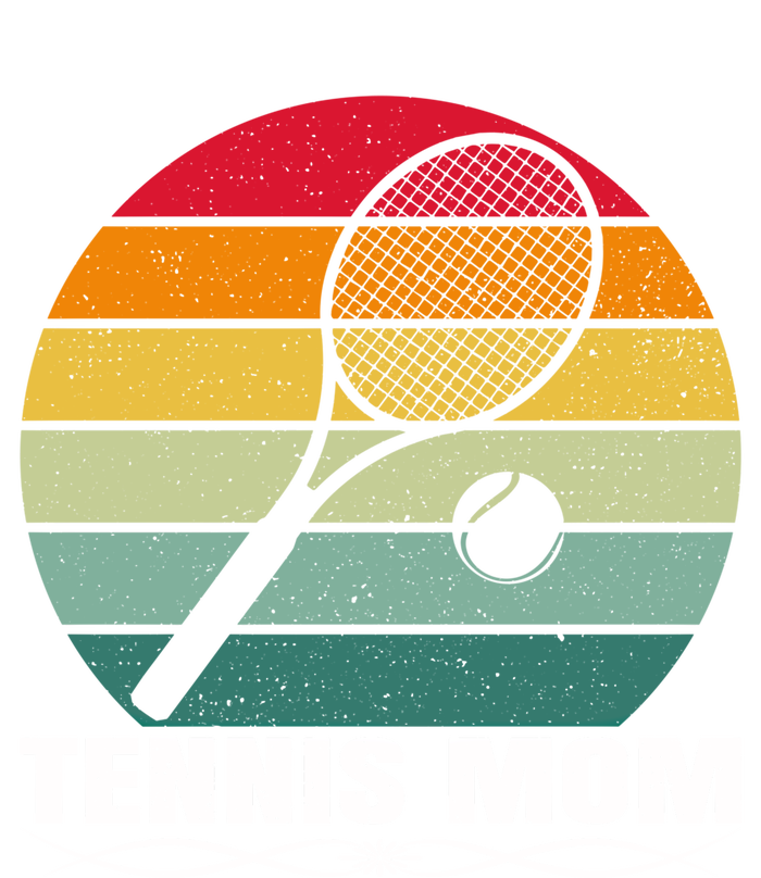 Tennis Sports Lover Vintage Tennis Mom Mother's Day Cute Gift T-Shirt