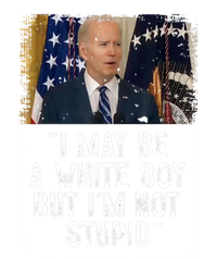 I May Be A White Boy But I'm Not Stupid Biden Premium T-Shirt