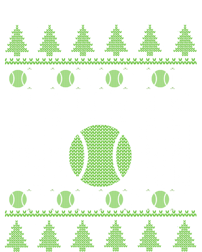 Green And White Tennis Mom Ugly Christmas Great Gift Full Zip Hoodie