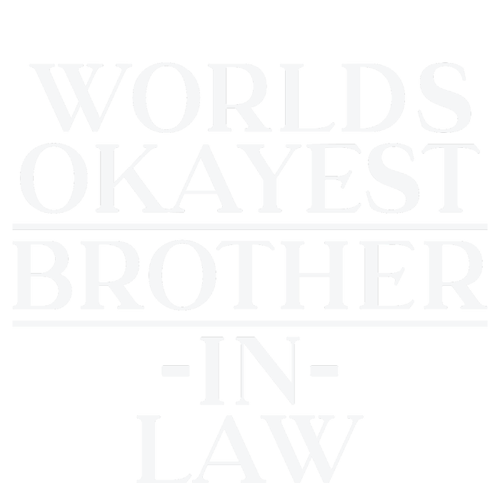 World's Okayest Brother In Law Mesh Reversible Basketball Jersey Tank