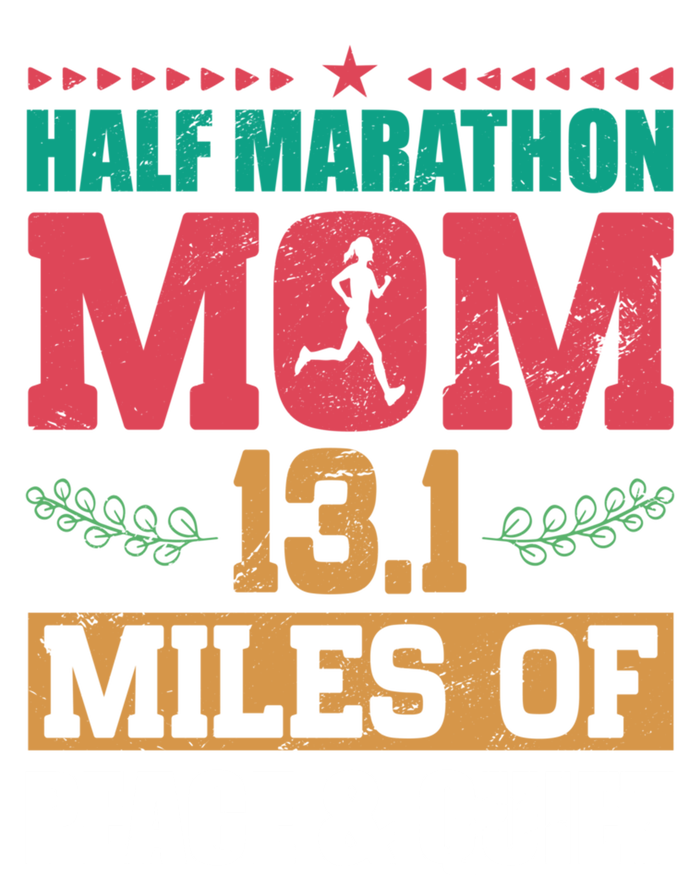 Half Marathon Mom 13 1 Miles Of Peace And Quiet Running Gift Kids T-Shirt