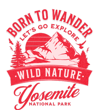 Vintage Yosemite National Park Born To Wander T-Shirt