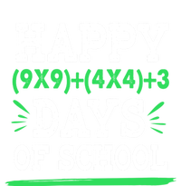 Happy 100 Days Of School Funny Eletary Math Teacher Great Gift Tie-Dye Long Sleeve Shirt