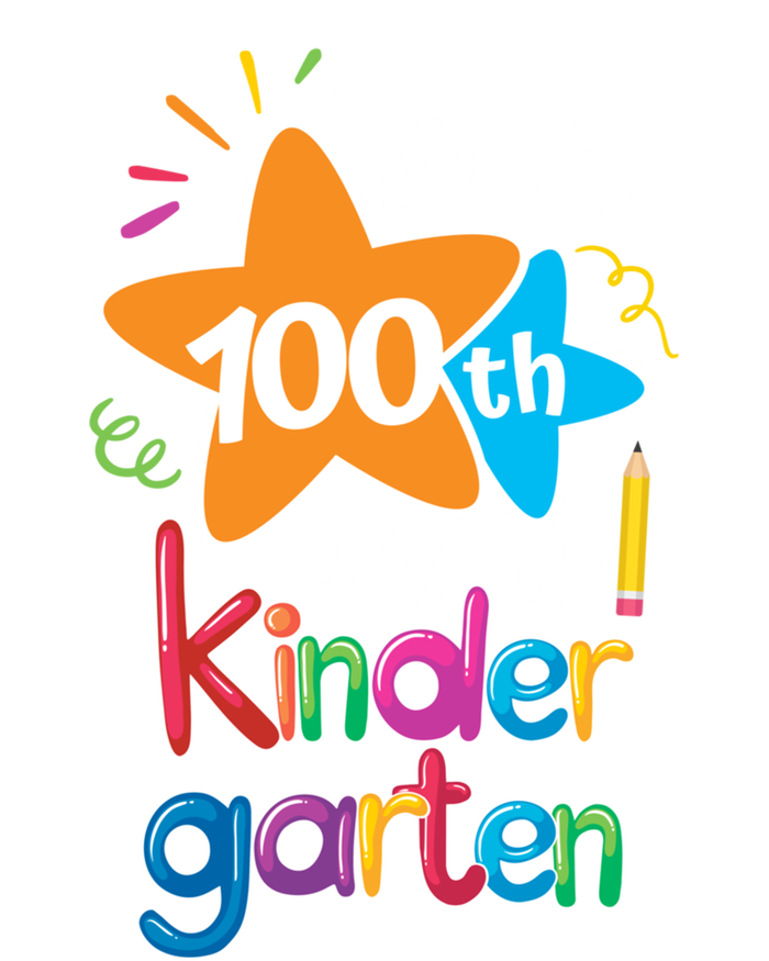 Happy 100th Day Of Kindergarten For Teacher And Student Gift Kids Hoodie