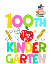 Happy 100th Day Of Kindergarten Teachers Students 100 Days Funny Gift Tie-Dye T-Shirt