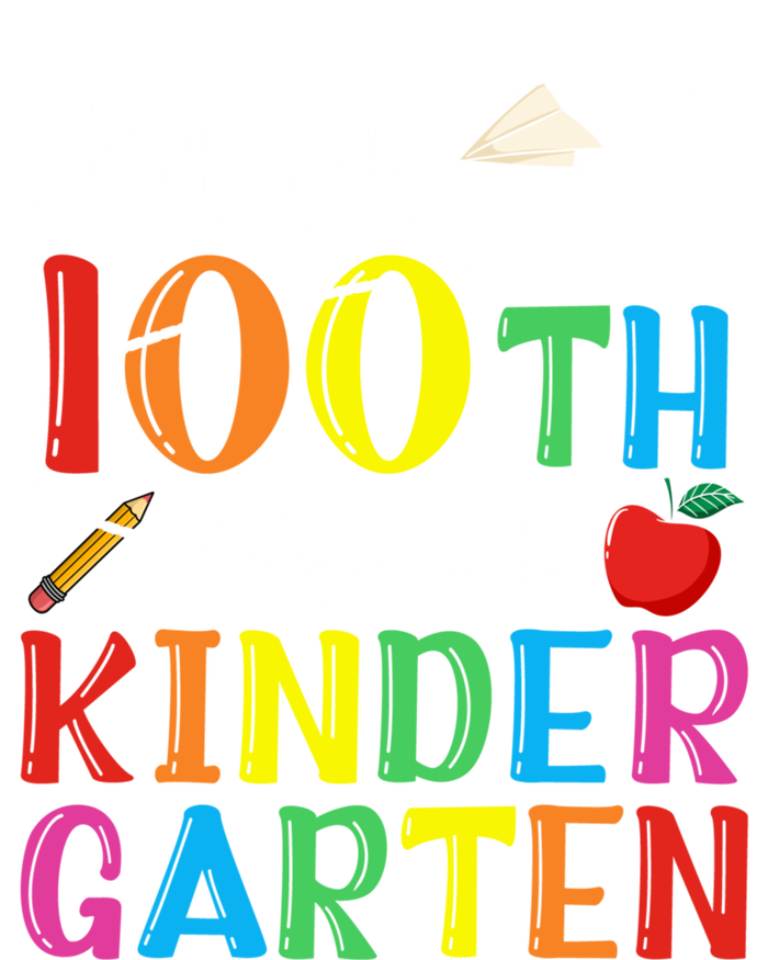 Happy 100th Day Of School Teacher 100 Days Of Kindergarten Funny Gift Kids Hoodie