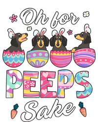 Oh For Peepss Sake Dachshund Easter Daschund Bunny Doxi Dog T-Shirt