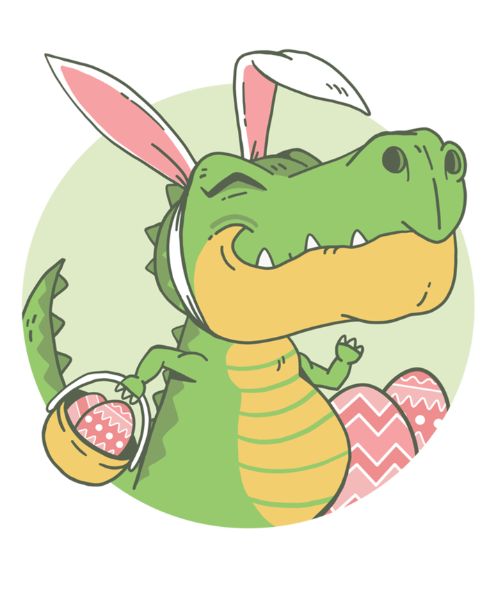 Happy Eastrawr T Rex Dinosaur Bunny Ears Easter Eggs Cool Gift T-Shirt