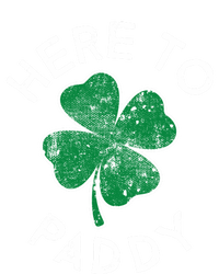 Here To Paddy Lucky Clover St Patrick's Day Distress Cute Gift T-Shirt