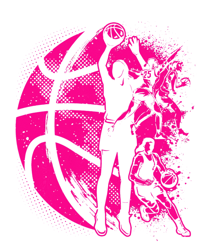 Basketball Girl Women Female Basketball Team Toddler T-Shirt