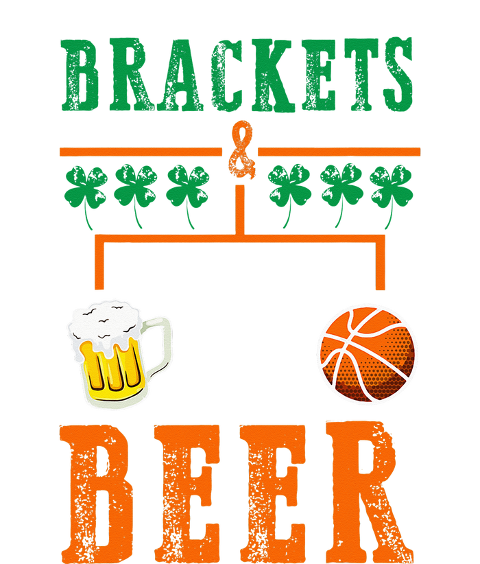 Brackets And Beer March Basketball College Tall T-Shirt