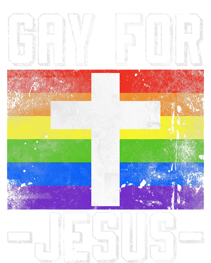 Gay For Jesus Christ Gift Christian Service God T-Shirt