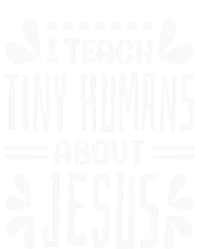 I Teach Tiny Humans About Jesus, Christian Teacher USA-Made Snowflake Beanie