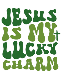 Jesus Is My Lucky Charm Groovy Christian St Patricks Day T-Shirt