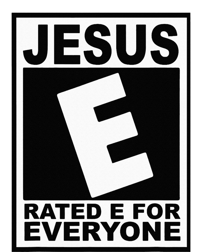 Jesus Rated E For Everyone Christian Tank Top