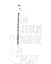 In Jesus Name I Play Guitar Christian Music Player Poster