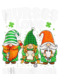 Nurses Love Shenanigans Irish Gnomes Nurse St Patricks Day T-Shirt