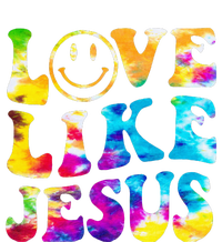 Love Like Jesus Tie Dye Faith Christian Jesus Tall Hoodie