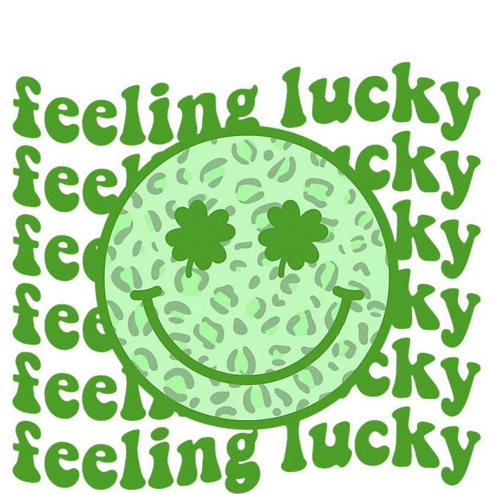 Smiling Face Shamrock Green Clover   Kids T-Shirt