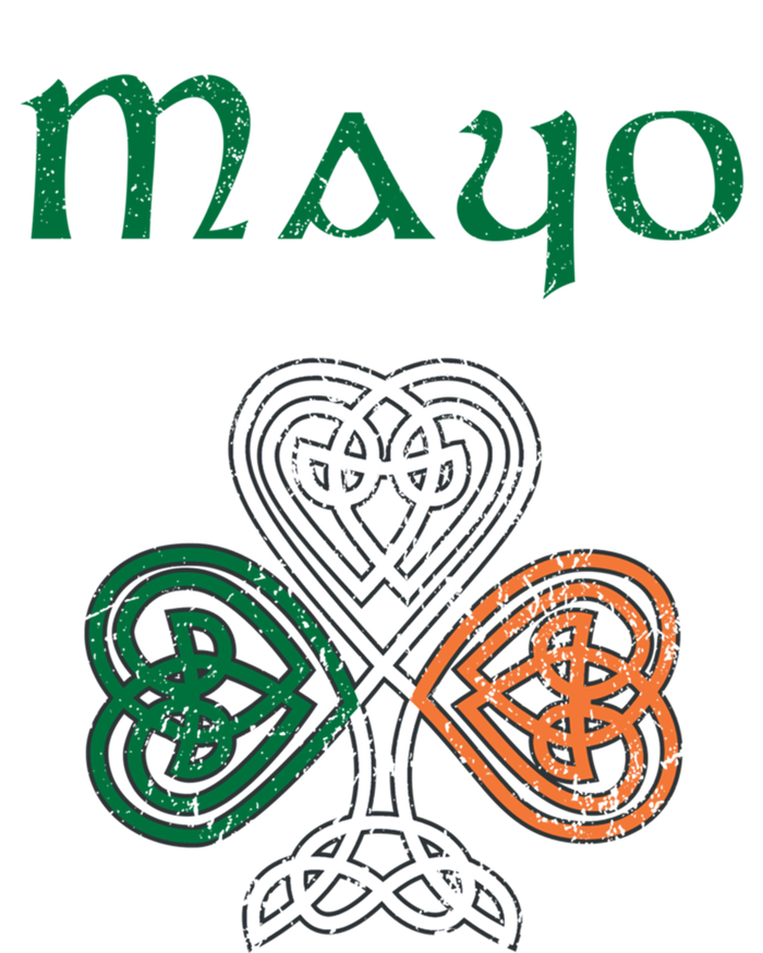 County Mayo Shamrock Ireland Flag Craic And Ceol Gift Coaster