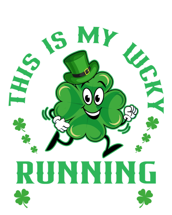 Cute Shamrock Running St Patricks Day Lucky Running Team Gift Ladies Essential Tank