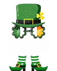 Funny Skiing Leprechaun Costume St Patrick's Day Funny Gift T-Shirt