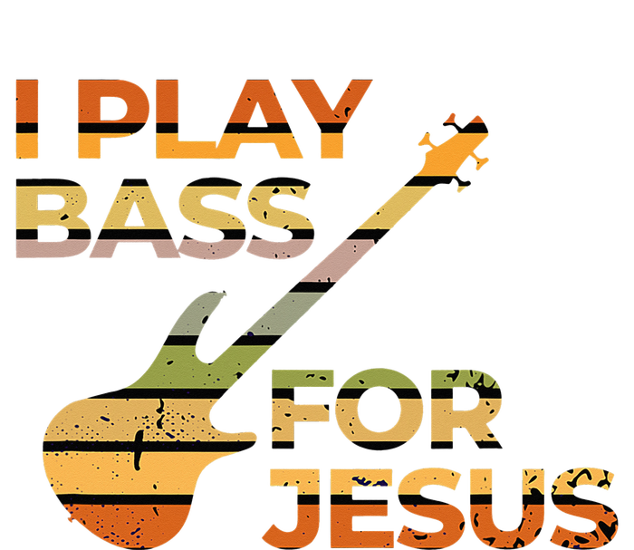 Christian Bass Guitar I Play For Bass For Jesus Sweatshirt Cinch Pack Bag