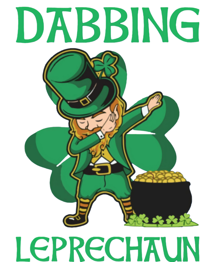 St Patricks Day Dabbing Leprechaun Boys Girls Men T-Shirt