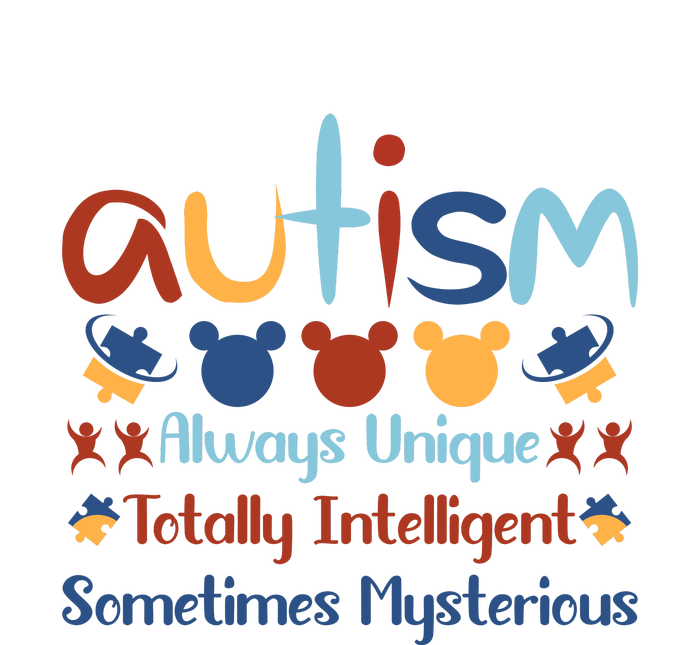 Autism Always Unique Totally Intelligent Sometimes Mysterious Tie Dye Hoodie