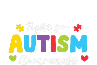 Fight For Autism Awareness Puzzle Gift Autism Awareness Day T-Shirt