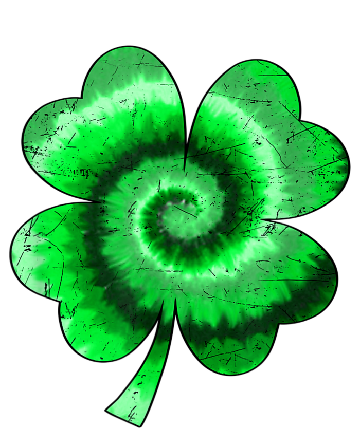 Irish Shamrock Tie Dye Happy St Patrick's Day Go Lucky Gift Sustainable Beanie