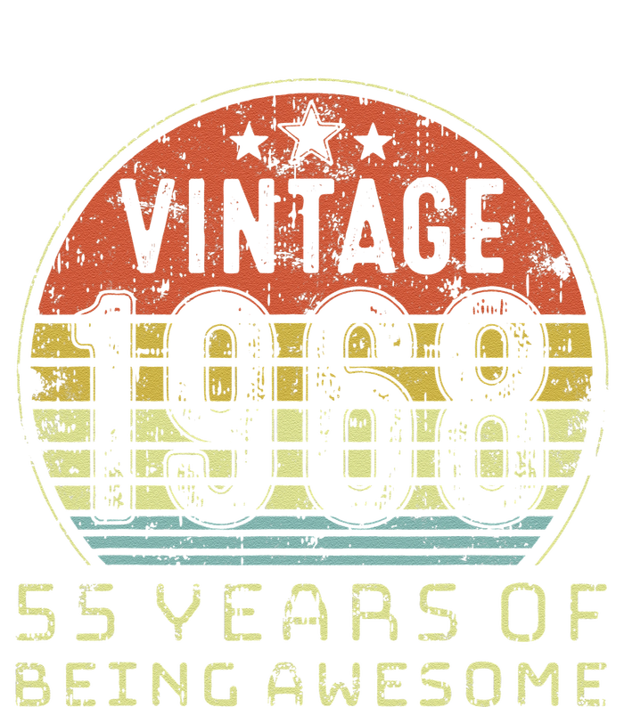 55 Year Old Birthday Vintage 1968 55th Birthday T-Shirt