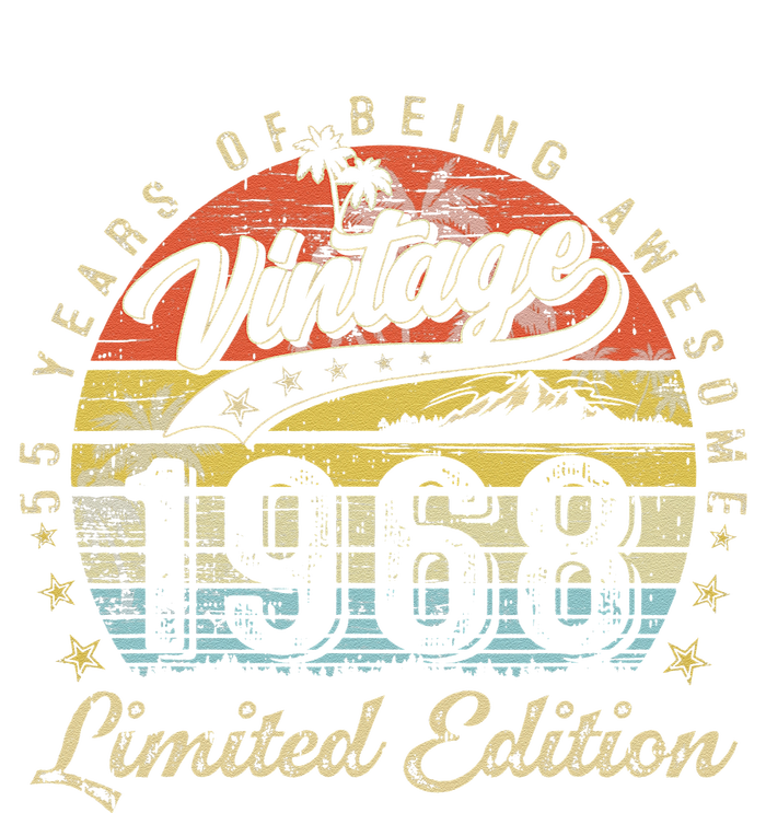 55 Year Old Gifts Vintage 1968 Limited Edition 55th Birthday T-Shirt