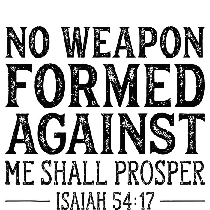 No Weapon Formed Against Me Shall Prosper Religious Women’s Perfect Tri Rocker Tank