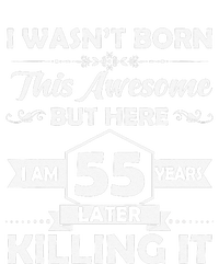 55th Birthday Gift I Wasn't Born This Awesome 55 Years Old Women's Flannel Pajama Set