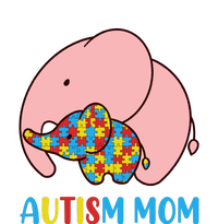 Autism Mom Elephant Autism Awareness Month Gift Womens CVC Long Sleeve Shirt