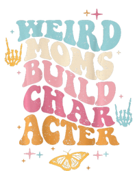 Groovy Weird Moms Build Character, Overstimulated Mom Tall Long Sleeve T-Shirt