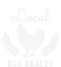 Support Your Local Egg Dealer Funny Chicken Sustainable Bucket Hat