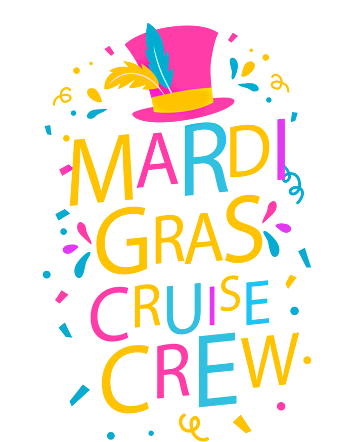 Mardi Gras Cruise Crew Ship Design Squad Festival Costume Gift Ladies Long Sleeve Shirt