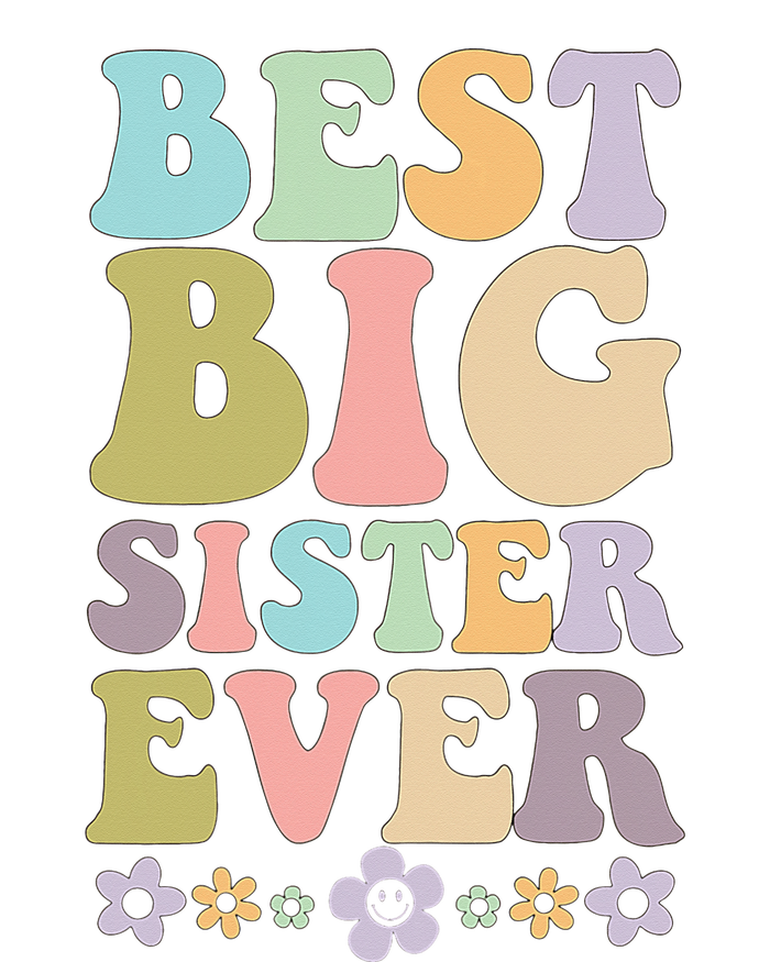  Best Big Sister Ever 's baby announcement idea Women’s Perfect Tri Rocker Tank