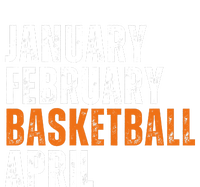 January February Basketball April Madness College Bumper Sticker