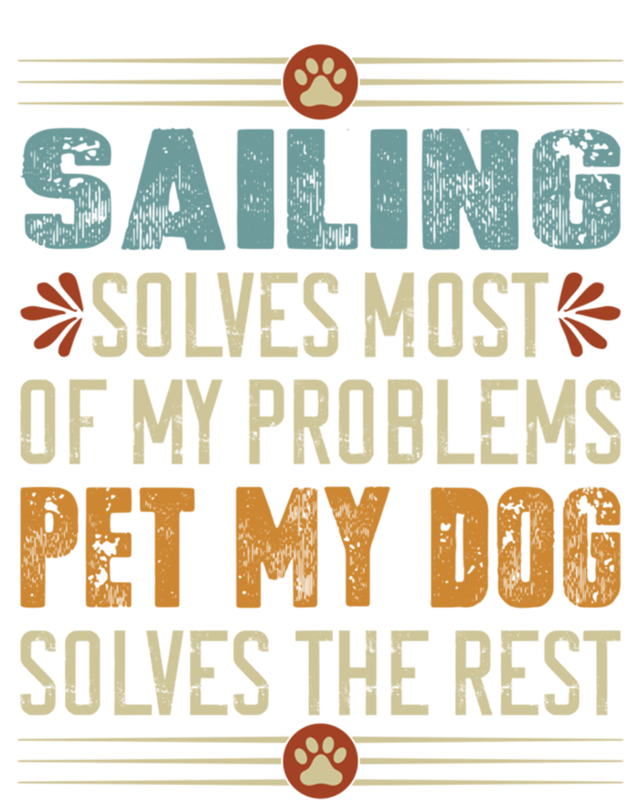 Sailing Dog Mom Dad Sailor Dog Lover Doggo Boating Fun Funny Gift Toddler Hoodie