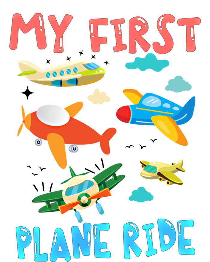 My First Airplane Ride Gift First Time Flying Gift T-Shirt