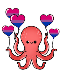 Octopus Balloon Bisexual Pride Gift Sweatshirt