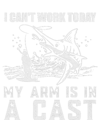 Can't Work Today My Arm is in A Cast Funny Fly Fishing Ceramic Star Ornament