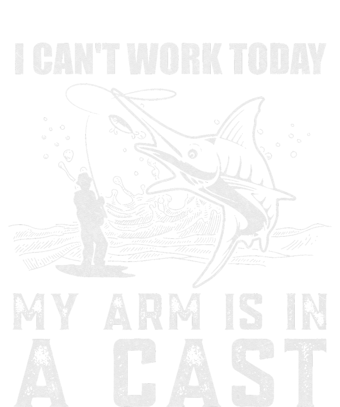 Can't Work Today My Arm is in A Cast Funny Fly Fishing Ceramic Star Ornament